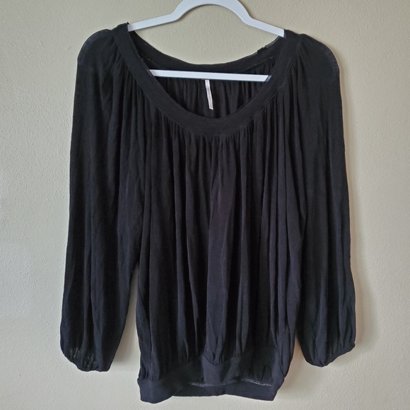 Free People Sweaters - Free People Black Pullover Sweater NWT XS